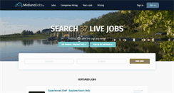 Desktop Screenshot of midlandjobs.ie